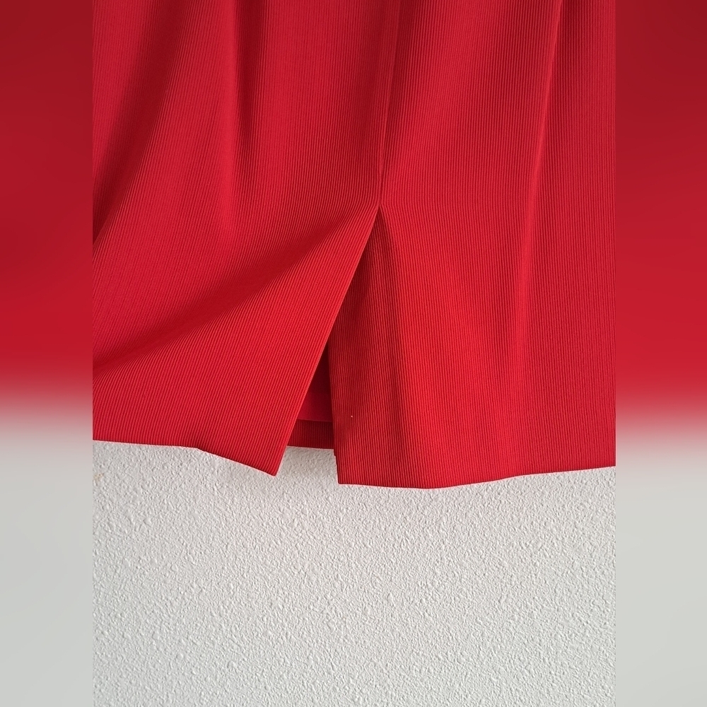 EUC Vintage Deadstock Garfield And Mark Red & White Trim Blazer & Skirt Size 4 - Picture 3 of 13